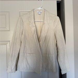 Old Navy Cotton Blazer Ivory/Cream